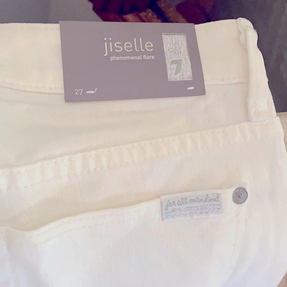 7 For All Mankind jiselle Phenomenal Flare Sz 27 - Picture 6 of 13